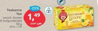 Budni Teekanne Tee 50g Angebot