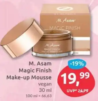 Budni M. Asam Magic Finish Make up Mousse 30ml Angebot