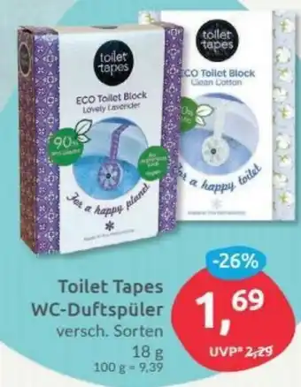 Budni Toilet Tapes WC Duftspüler 18g Angebot