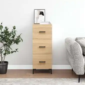 ManoMano Bonnevie - Sideboard,Kommode Sonoma-Eiche 34,5x34x90 cm Holzwerkstoff vidaXL Angebot