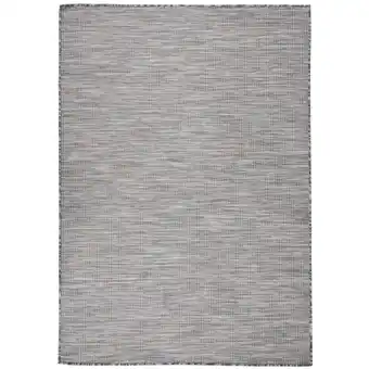 ManoMano Bonnevie - Outdoor-Teppich,Außenteppich Flachgewebe 140x200 cm Braun und Blau vidaXL Angebot