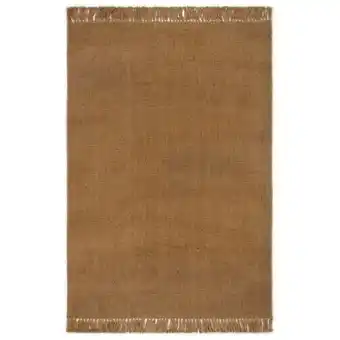 ManoMano Bonnevie - Teppich,Fußmatte mit Fransen 120x180 cm Jute vidaXL Angebot