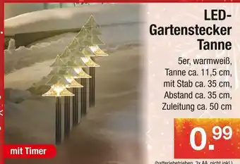 Zimmermann Led-gartenstecker tanne Angebot