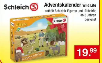 Zimmermann Schleich adventskalender wild life Angebot