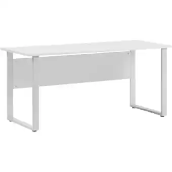 ManoMano Lomadox - Schreibtisch Büro META-80 in Licht grau, b/h/t: ca. 160/73,2/75 cm - grau Angebot