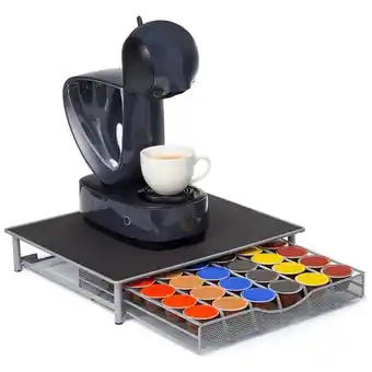 ManoMano Haloyo - Kaffeekapseln Aufbewahrung von 36 Kaffeekapseln,Kaffee Kapselhalter Schublade,Kapselschublade,Organizer zur Aufbewah Angebot