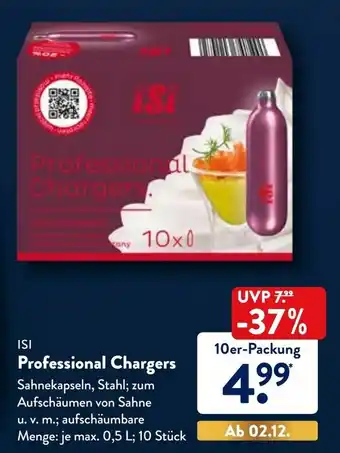 Aldi Nord ISI Professional Chargers Angebot