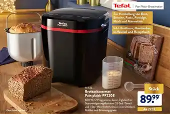 Aldi Nord Tefal Brotbackautomat Pain plaisir PF2208 Angebot