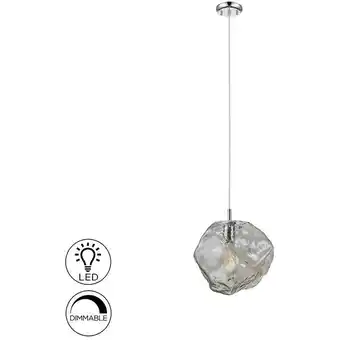 ManoMano Schuller Lighting - Schuller Petra - Pendelleuchte, Chrom, Rauch, 1x E27 Angebot