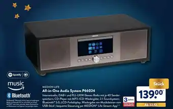 Aldi Nord Medion Life All in One Audio System P66024 Angebot