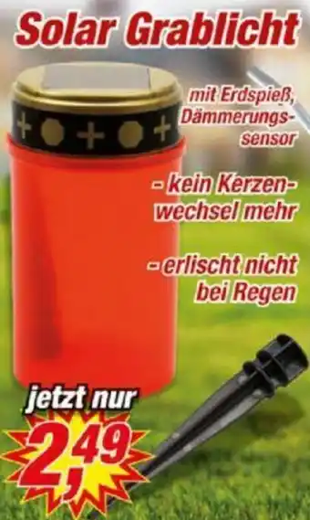 Posten Börse Solar Grablicht Angebot