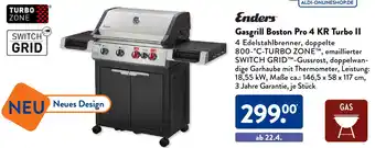 Aldi Süd Enders Gasgrill Boston Pro 4 KR Turbo Il Angebot