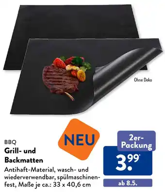 Aldi Süd BBQ Grill und Backmatten 2er- Packung Angebot