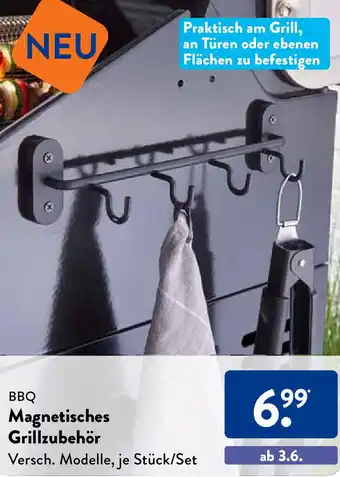 Aldi Süd BBQ Magnetisches Grillzubehör Angebot