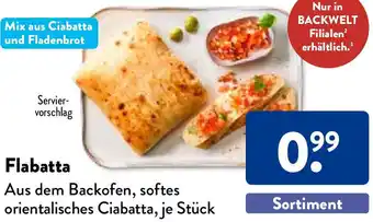 Aldi Süd Flabatta Angebot