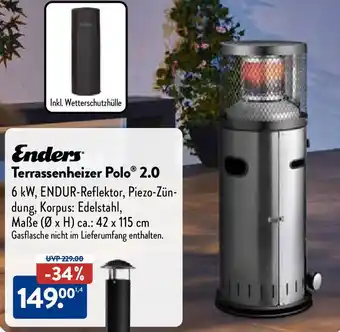 Aldi Süd Enders Terrassenheizer Polo 2.0 Angebot