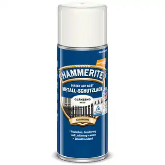 toom Baumarkt Hammerite Metallschutzlack-Spray weiß glänzend 400 ml Angebot