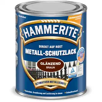 toom Baumarkt Hammerite Metallschutzlack 'Direkt auf Rost' braun glänzend 250 ml Angebot