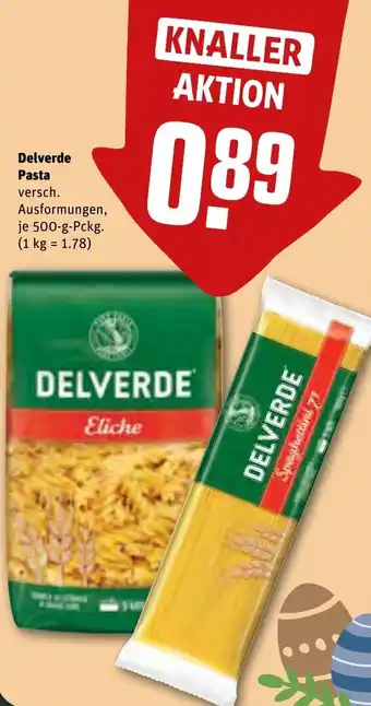 REWE Delverde Pasta 500 g Pckg. Angebot