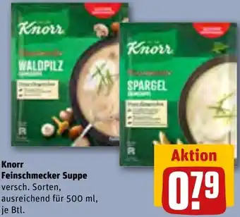 REWE Knorr Feinschmecker Suppe 500 ml Angebot