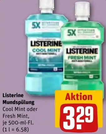 REWE Listerine Mundspülung 500 ml Fl. Angebot