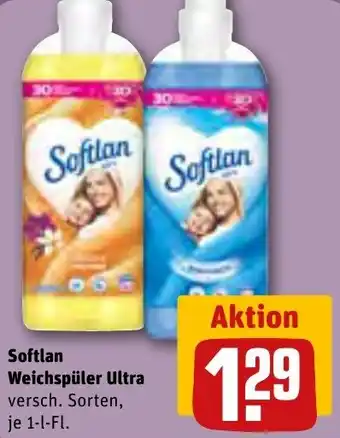 REWE Softlan Weichspüler Ultra 1-l-Fl. Angebot