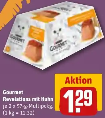 REWE Gourmet Revelations mit Huhn 2 x 57-g-Multipckg. Angebot