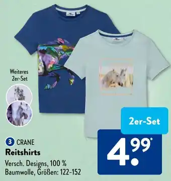 Aldi Süd CRANE Reitshirts 2er-Set Angebot