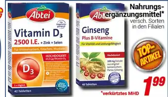 CENTERSHOP Nahrungs- ergänzungsmittelgeeignet Angebot