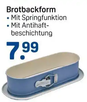 Rossmann Brotbackform Angebot