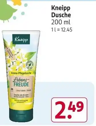 Rossmann Kneipp Dusche 200 ml Angebot