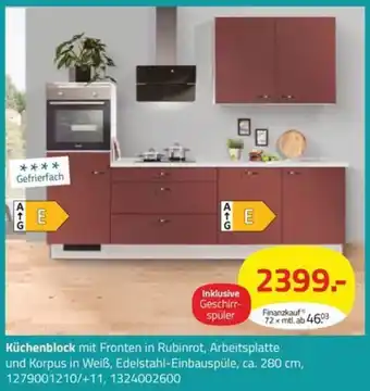 ROLLER Küchenblock Angebot