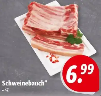 Nah & Frisch Schweinebauch 1 kg Angebot