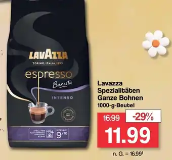 Famila Nord West Lavazza Spezialitäten Ganze Bohnen 1000-g-Beutel Angebot