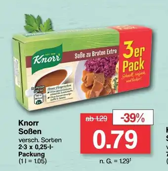 Famila Nord West Knorr Soßen Angebot