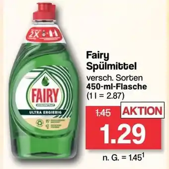 Famila Nord West Fairy Spülmittel 450-ml-Flasche Angebot