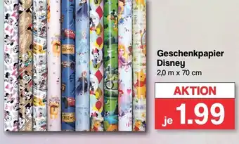 Famila Nord West Geschenkpapier Disney Angebot