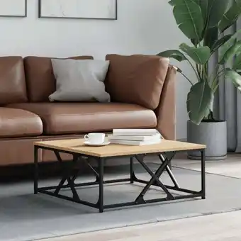 ManoMano Bonnevie - Couchtische Kaffeetisch Sonoma-Eiche 70x70x30 cm Holzwerkstoff vidaXL Angebot