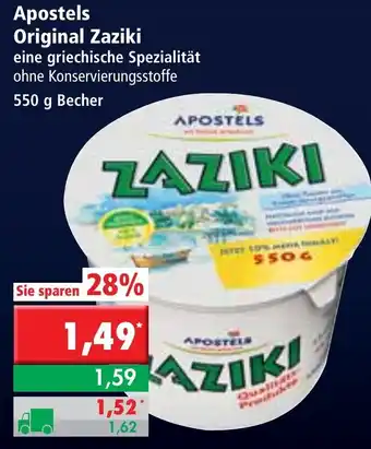 L. STROETMANN GROSSMARKT Apostels Original Zaziki 550g Becher Angebot