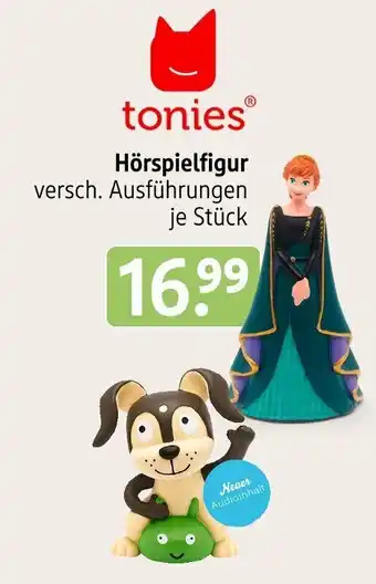 Rossmann tonies Hörspielfigur versch. Ausführungen je Stück Angebot