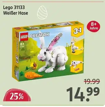 Rossmann LEGO CREATOR 31133 Weißer Hase Angebot