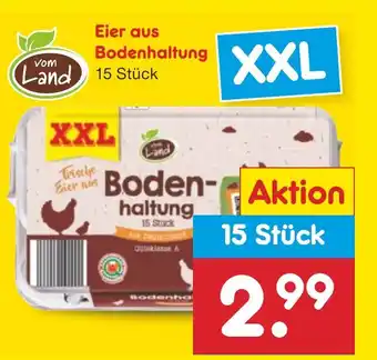 Netto Marken-Discount Eier aus Bodenhaltung 15 Stück Angebot