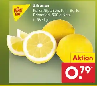 Netto Marken-Discount Zitronen 500g Angebot