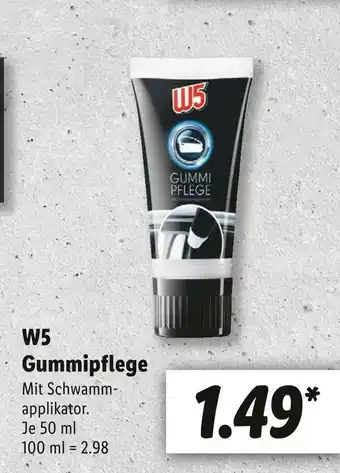 Lidl W5 gummipflege Angebot