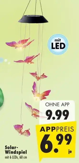 Mäc Geiz Solar Windspiel Angebot