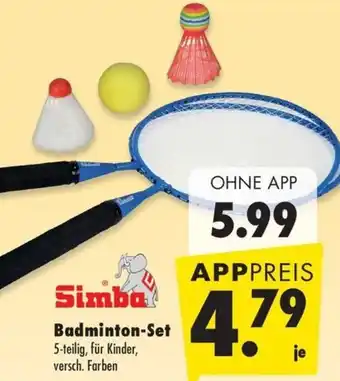 Mäc Geiz Simba Badminton-Set Angebot