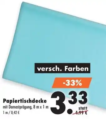 Mäc Geiz Papiertischdecke Angebot