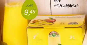 KONSUM Walthers Orange Mango Saft 3 Liter Angebot