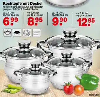 Krümet Sonderposten Kochtöpfe mit Deckel Angebot