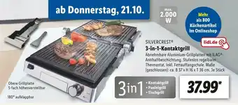 Lidl Silvercrest 3-in-1-kontaktgrill Angebot